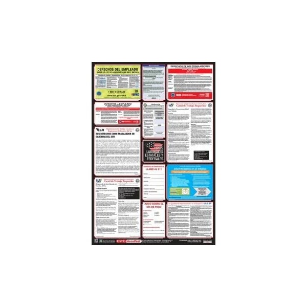 Accuform POSTERS COMBO STATE, FEDERAL AND OSHA PPG400SC PPG400SC - main
